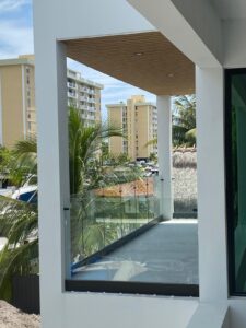 Custom glass installation project by IG Glass South Florida