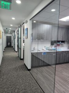 Custom glass installation project by IG Glass South Florida