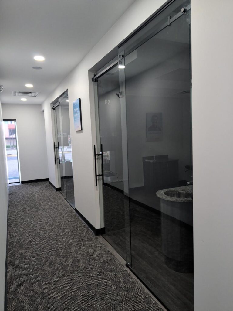 Custom glass installation project by IG Glass South Florida